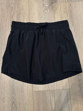 all in motion Black Athletic Skort with Drawstring Waist